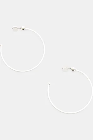 AllSaints Toggle Large Hoop Earrings