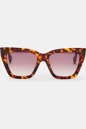 AllSaints Minerva Square Cat Eye Sunglasses