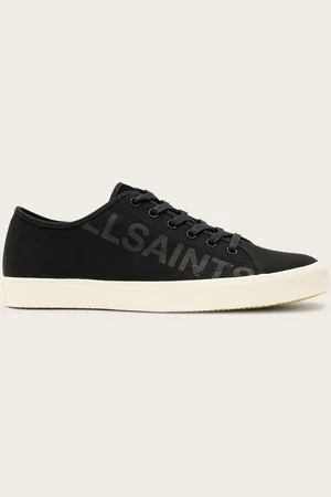 AllSaints Biggy Low Top Canvas Trainers