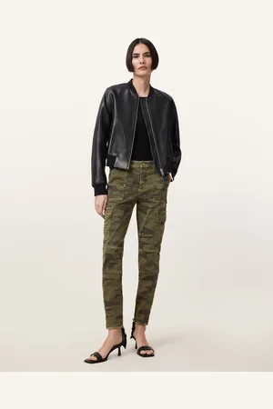 AllSaints Duran Skinny Camouflage Cargo Jeans