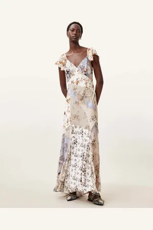 AllSaints Lala Floral Maxi Dress