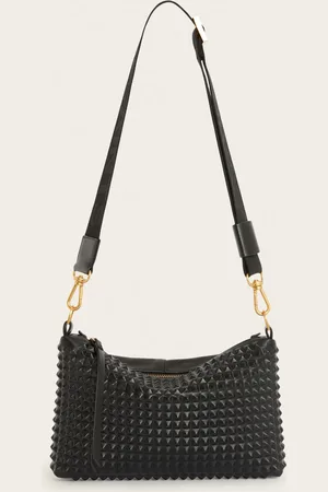 AllSaints Eve Studded Leather Crossbody Bag