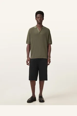 AllSaints Thoma Short Sleeve Polo Shirt