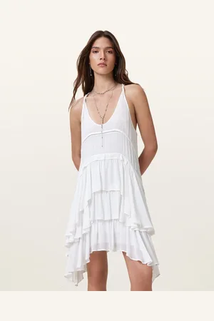 AllSaints Cavarly Ruffled Mini Dress
