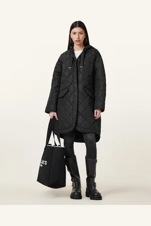 AllSaints Rina Quilted Liner Coat