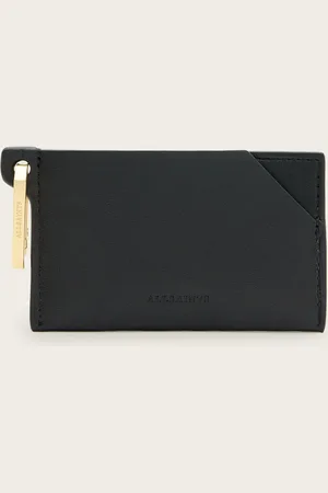 AllSaints Hex Leather Cardholder