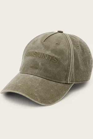 AllSaints Underground Logo Print Baseball Cap