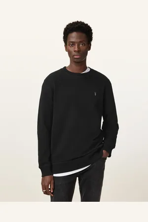 AllSaints Raven Crew Neck Ramskull Sweatshirt