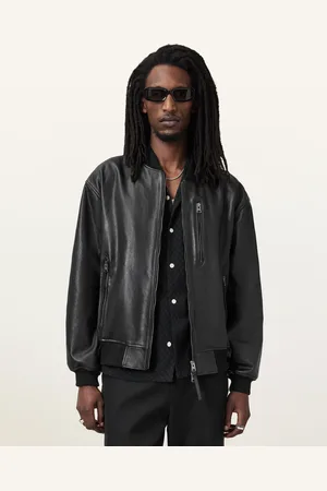 AllSaints Kino Oversized Leather Bomber