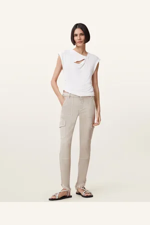 AllSaints Duran Skinny Denim Cargo Jeans