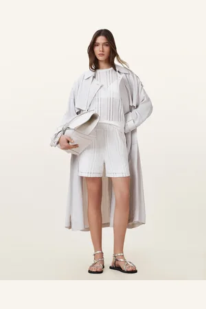AllSaints Giana Crochet Shorts