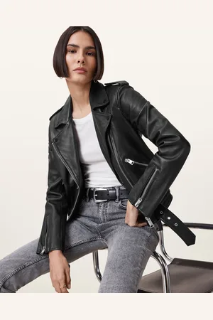 AllSaints Balfern Leather Biker Jacket