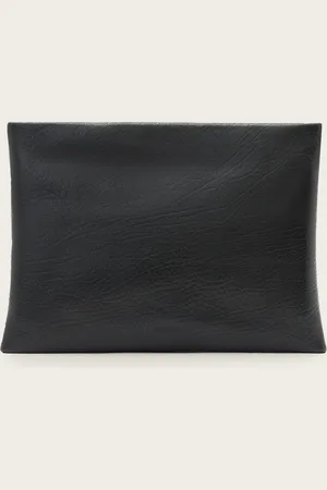 AllSaints Bettina Leather Clutch Bag