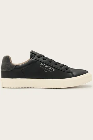 AllSaints Underground Leather Low Top Trainers