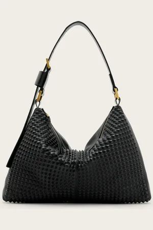 AllSaints Edbury Studded Leather Shoulder Bag