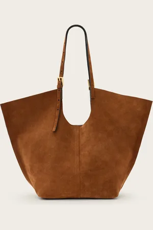 AllSaints Ara Suede Tote Bag
