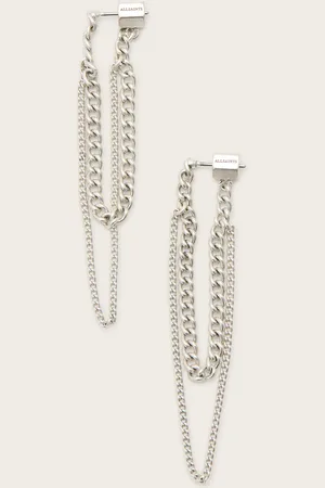 AllSaints Edie Chain Earrings
