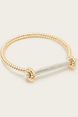 AllSaints Heidi Rope Bangle