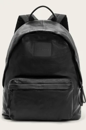 AllSaints Carabiner Embossed Leather Backpack