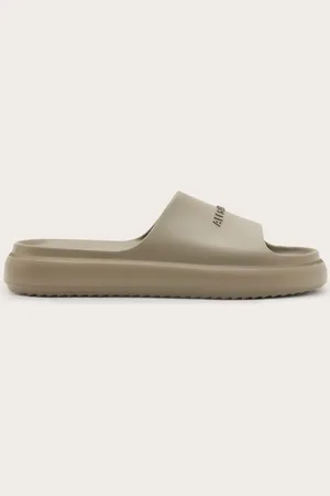 AllSaints Dune Slip On Logo Sliders
