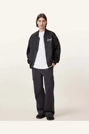 AllSaints Underground Relaxed Fit Bomber Jacket
