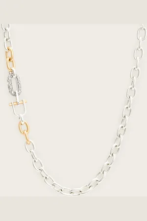 AllSaints Cadence Two Tone Chain Necklace