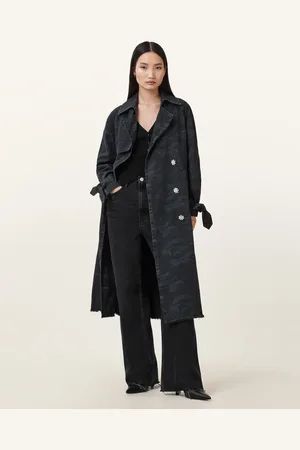 AllSaints Kiki Oversized Trench Coat