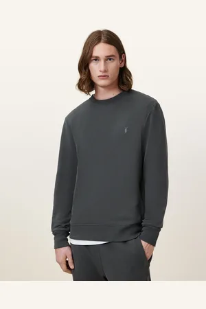 AllSaints Raven Crew Neck Ramskull Sweatshirt