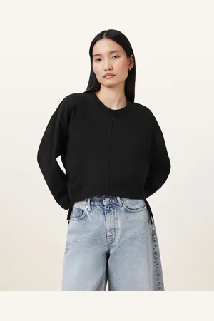 AllSaints Mira Haven Cropped Sweatshirt