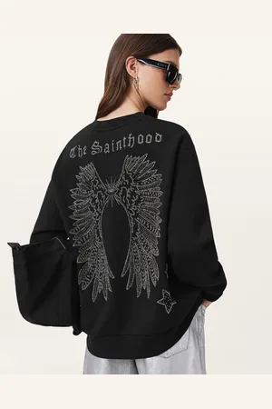 AllSaints Wings Talon Oversized Sweatshirt