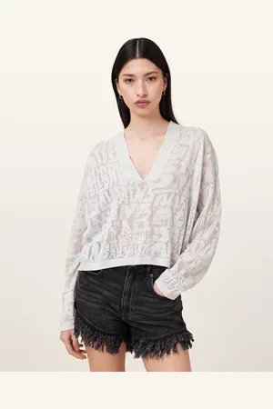 AllSaints Kaito V-Neck Sweater