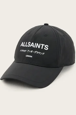 AllSaints Underground Nylon Logo Baseball Cap