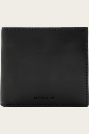 AllSaints Delph Bi-Fold Leather Wallet