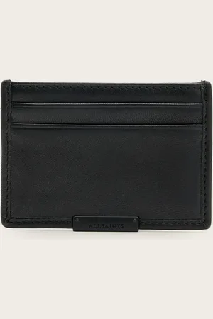 AllSaints Dove Leather Cardholder Wallet