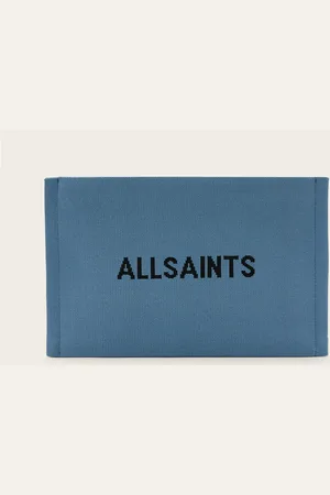 AllSaints Izzy Logo Knitted Clutch