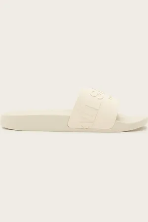 AllSaints Biggy Slip On Logo Sliders