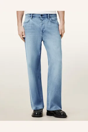 AllSaints Lenny Loose Fit Wide Leg Denim Jeans