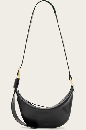 AllSaints Luna Slouchy Leather Crossbody Bag