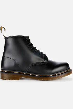 Dr. Martens 101 Smooth Leather 6-Eye Boots - UK 3