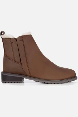 Emu Pioneer Leather Ankle Boots - UK 3