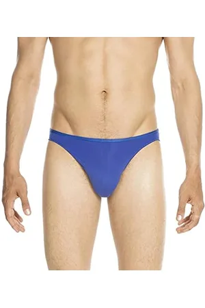 Men Comfort Micro Briefs Mens Briefs Underwear Slip Premium Cotton - Navy
