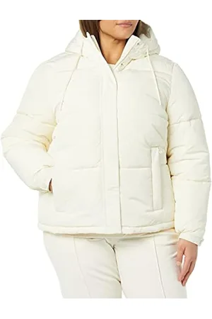 Women s Water Repellent Sherpa Lined Hooded Puffer Jacket Available in Plus Size Previously Amazon Aware Clothing