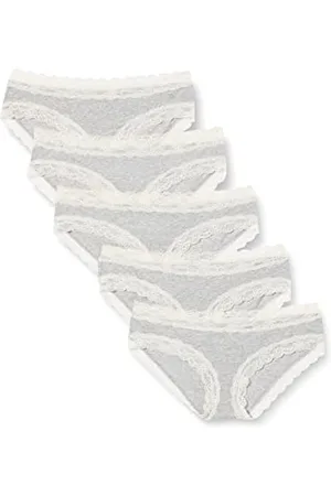 Brand - Iris & Lilly Cotton Lace Trim Women Underwear, (White), 18  (Size:2XL), Pack of 5 : : Clothing, Shoes & Accessories