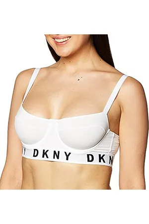 DKNY Intimates glisten and gloss unlined demi bra in beige