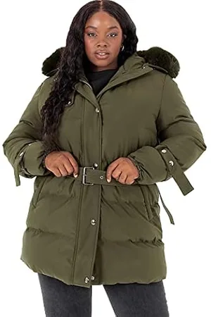 Plus size womens quilted jackets online