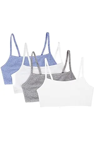 Multipack of Fruit of The Loom Strappy Racerback Sports Bras#Loom