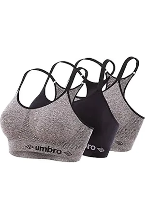 Umbro Bra & Women's Sports Slip - Gray