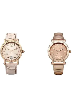 Lipsy London Womens Watch with Diamante, Rose Gold Dial and Rose Gold  Expander Bracelet, 35mm Diameter Case in Branded Watch Box LP100-2 Year  Warranty : : Fashion