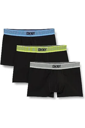 Men's Underwear DKNY Portland 5 Pack Trunk Boxer Shorts in Black