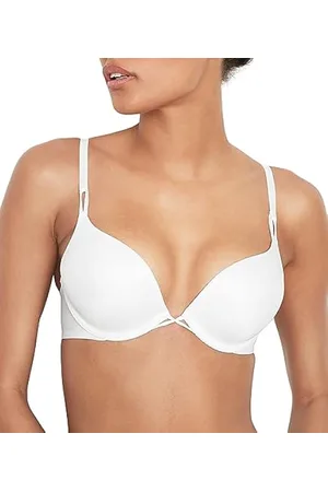 Victoria's Secret Bombshell Push Up Bra, Add 2 Cup Sizes, Sexy Straps (32A-36DD),  White, 32A : : Fashion